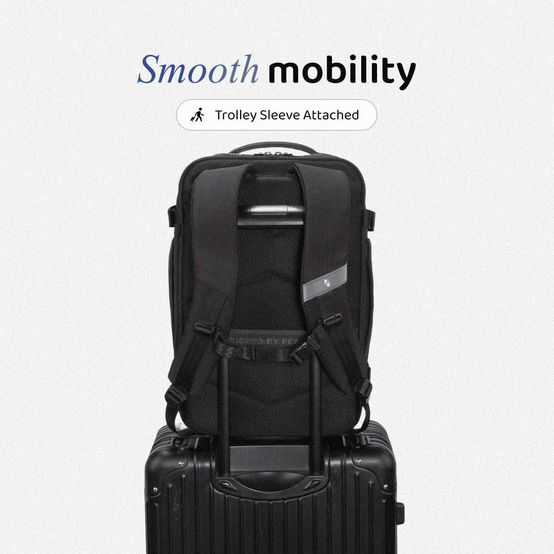 Travel Backpack | Vacuum Compartment | Cabin Approved | Water-Resistant | RFID proof