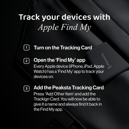 Tracking Card | Apple Find My