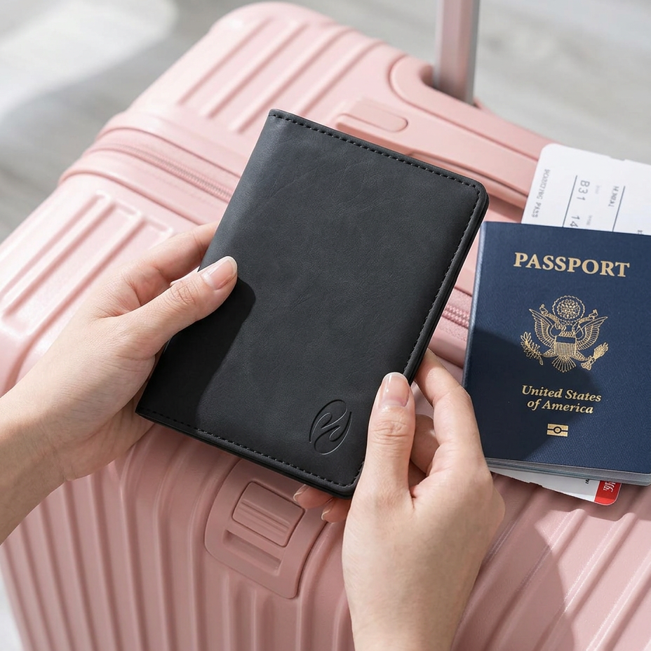 passport card sleeve | RFID proof | Fits 4 Cards | Vegan Leather Option:First Flight Arts & Entertainment looking sleeve is built Anachronism Hernan Cortes vs.