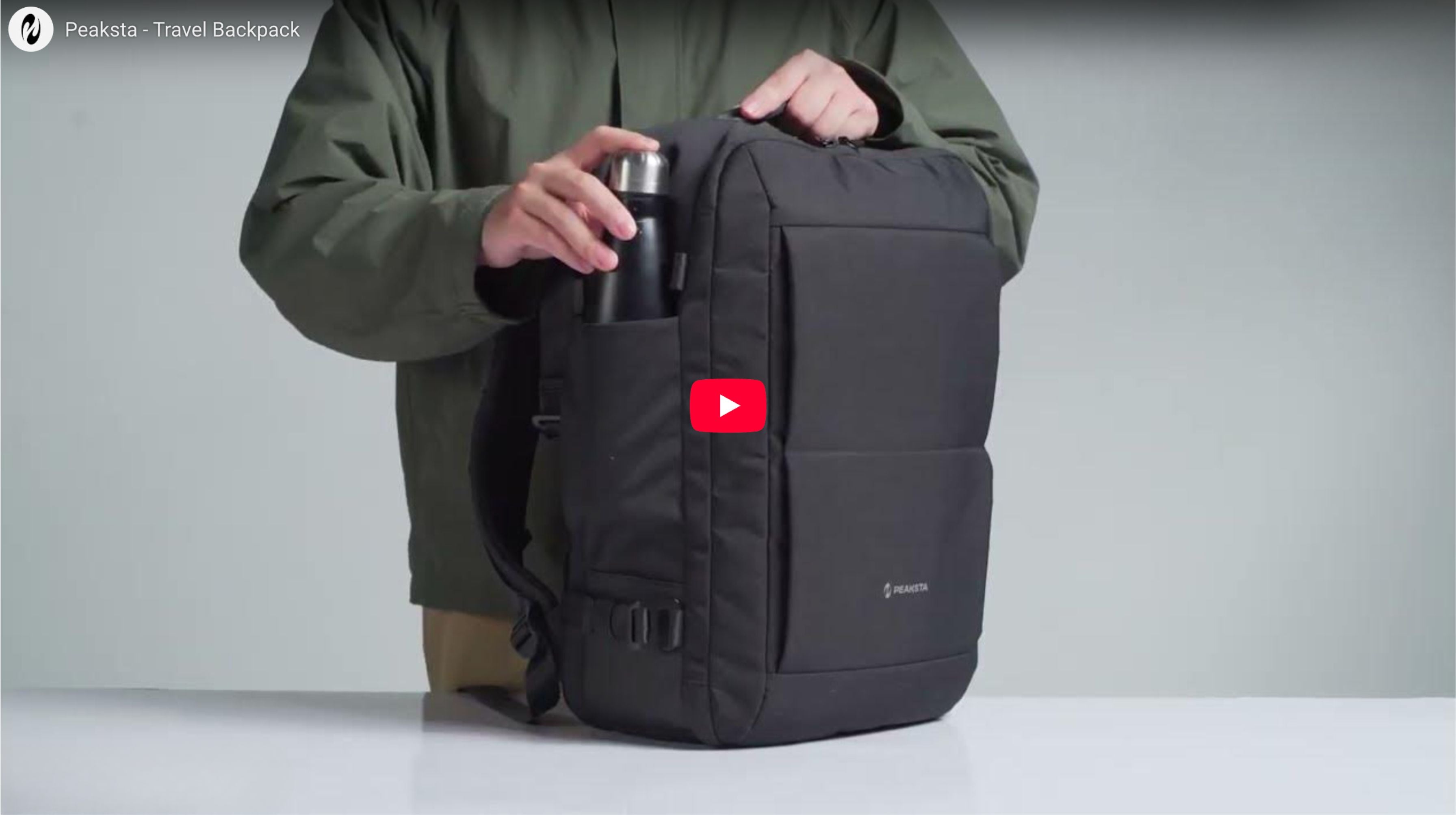 Load video: Peaksta Motion Backpack